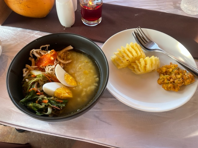 A favorite breakfast of the trip