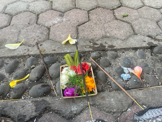 Personal offering prepared for prayer