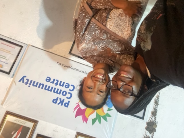 With the founder of PKP Community Center